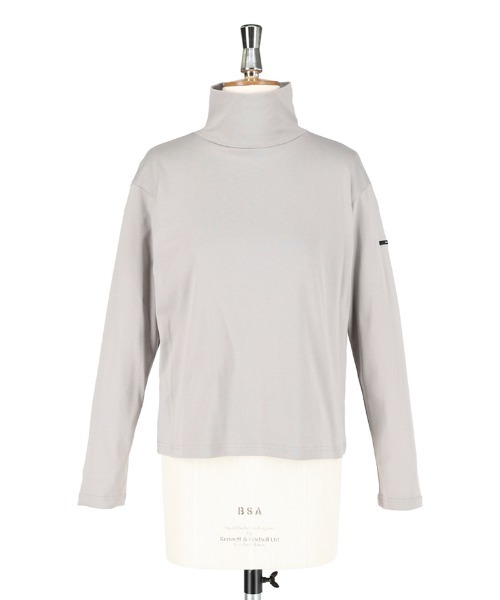ORCIVAL(オーシバル)の「RIB JERSEY TURTLENECK(その他トップス・レディース・オフホワイト/ブラック/ストーン・1)」の2枚目の写真