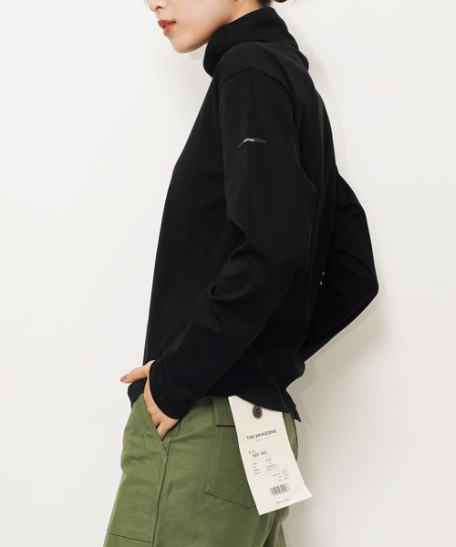 ORCIVAL(オーシバル)の「RIB JERSEY TURTLENECK(その他トップス・レディース・オフホワイト/ブラック/ストーン・1)」の11枚目の写真