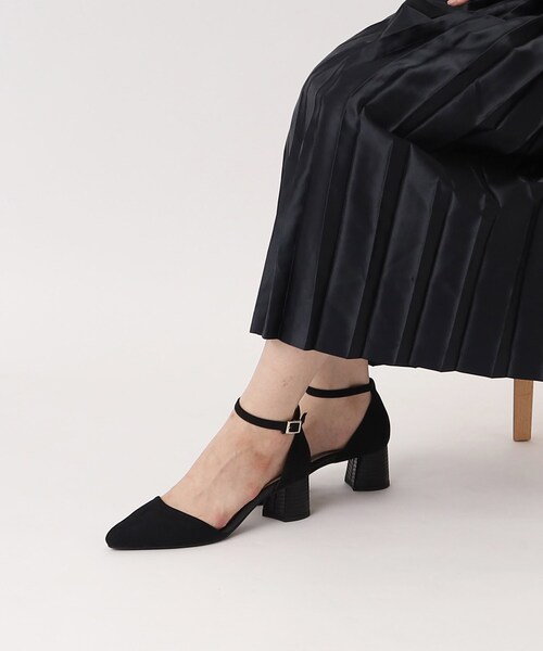 ESPERANZA(エスペランサ)の「【日本製】ミドルヒールアンクルストラップパンプス(パンプス・レディース・ブラック系/こしょう色系1/イエロー系・M/LL/L/S)」の8枚目の写真