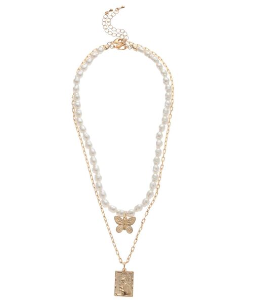 jouetie（ジュエティ）の「モチーフトップダブルネックレス（ネックレス・レディース・シルバー/ゴールド・FREE）」の12枚目の写真