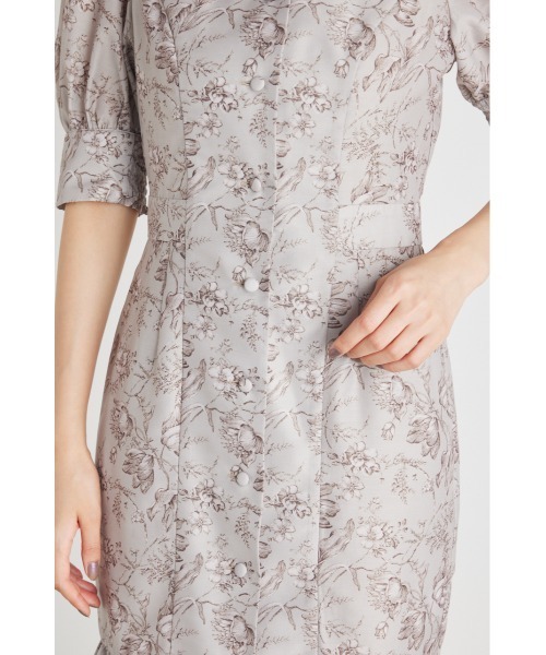 rienda(リエンダ)の「ビンテージフラワーシャツワンピース(シャツワンピース・レディース・ブラック/ベージュ/グリーン・SMALL/MEDIUM)」の15枚目の写真