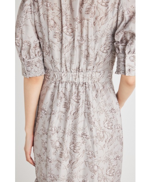 rienda(リエンダ)の「ビンテージフラワーシャツワンピース(シャツワンピース・レディース・ブラック/ベージュ/グリーン・SMALL/MEDIUM)」の16枚目の写真