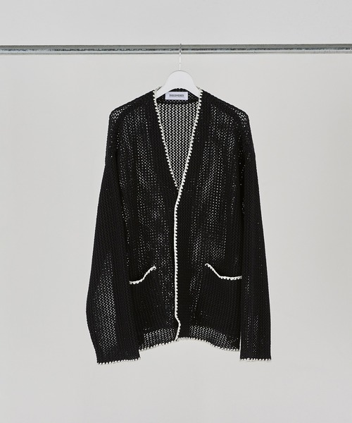DISCOVERED ディスカバード /シェルステッチメッシュニットカーディガン DISCOVERED（ディスカバード）の「DISCOVERED ディスカバード