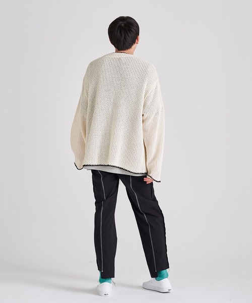 DISCOVERED ディスカバード /シェルステッチメッシュニットカーディガン DISCOVERED（ディスカバード）の「DISCOVERED ディスカバード