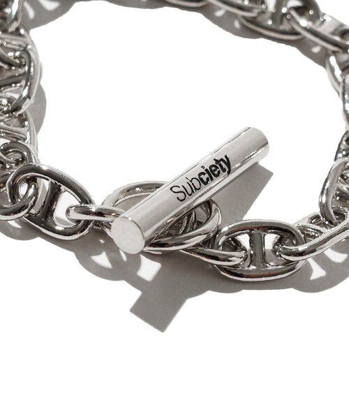 Subciety(サブサエティ)の「ANCHOR CHAIN BRACELET(ブレスレット・メンズ・シルバー/ゴールド・FREE)」の9枚目の写真