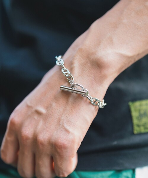 Subciety(サブサエティ)の「ANCHOR CHAIN BRACELET(ブレスレット・メンズ・シルバー/ゴールド・FREE)」の10枚目の写真