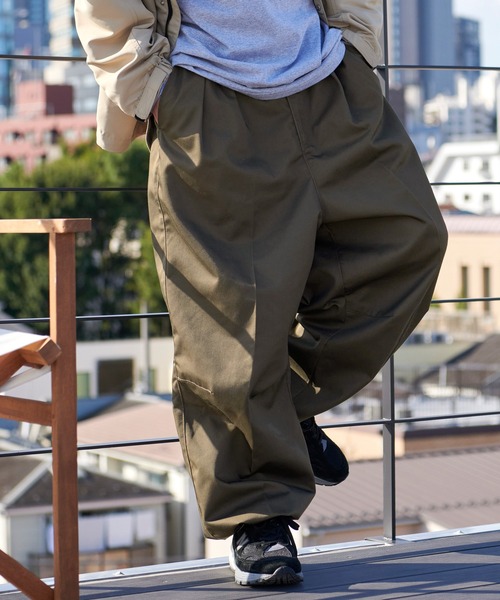 USA 古着 OLD NAVY チノパンツ 2タック ワイド バギー ノームコア 178017469.jpg?cmsp_timestamp=
