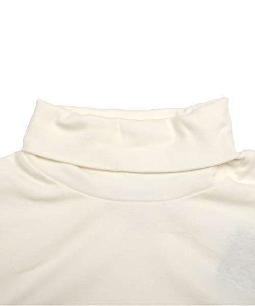LUXSTYLE(ラグスタイル)の「無地タートルネックロンT(Tシャツ/カットソー・メンズ・ホワイト/杢グレー/ブラック・L/XL/M)」の16枚目の写真