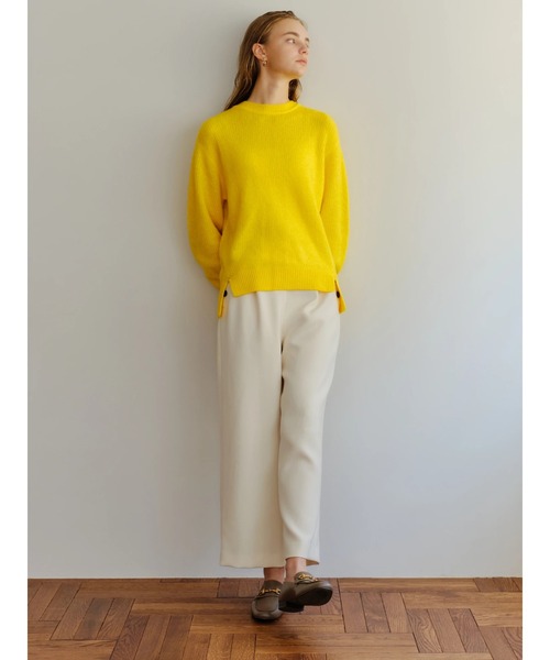 YECCA VECCA（イェッカヴェッカ）の「釦デザインワイドパンツ①（その他パンツ・レディース・オフホワイト・M/S）」の2枚目の写真