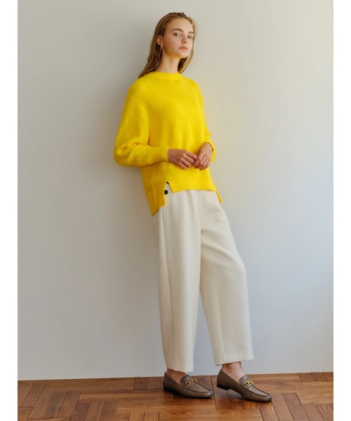 YECCA VECCA（イェッカヴェッカ）の「釦デザインワイドパンツ①（その他パンツ・レディース・オフホワイト・M/S）」の4枚目の写真