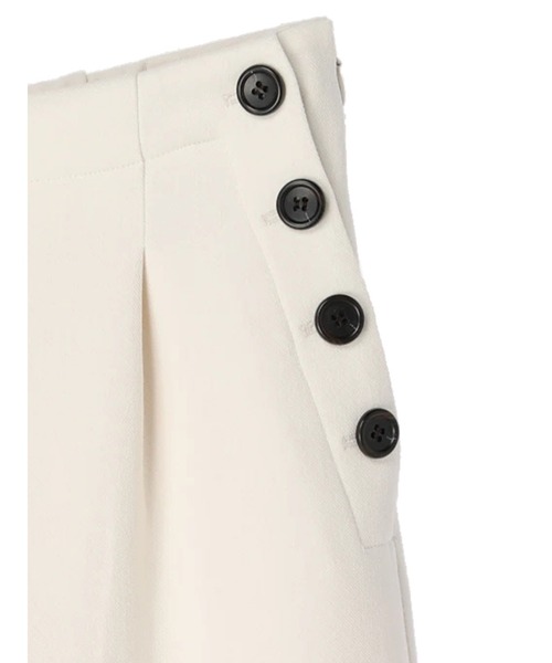 YECCA VECCA（イェッカヴェッカ）の「釦デザインワイドパンツ①（その他パンツ・レディース・オフホワイト・M/S）」の11枚目の写真