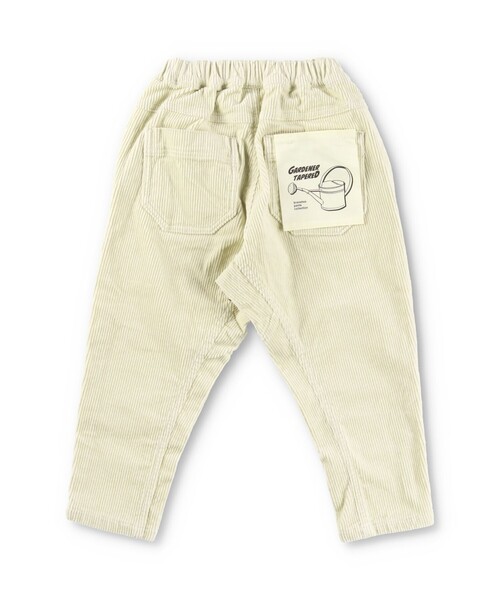 BRANSHES（ブランシェス）の「【ガーデナー】コーデュロイテーパードパンツ（その他パンツ・キッズ・アイボリー/チャコールグレー/キャメル・110/100/120/130/140/90/150）」の5枚目の写真