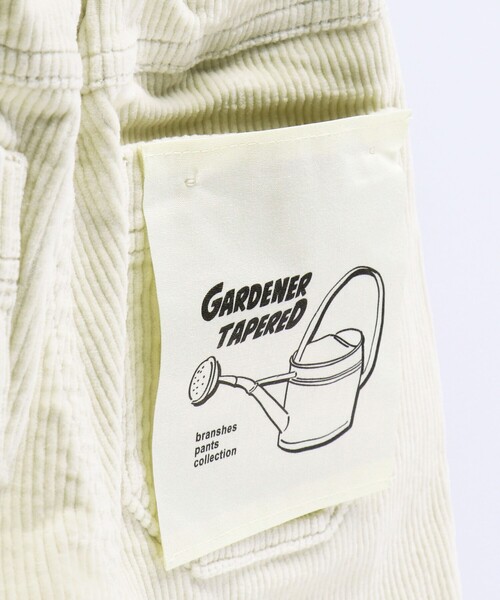 BRANSHES（ブランシェス）の「【ガーデナー】コーデュロイテーパードパンツ（その他パンツ・キッズ・アイボリー/チャコールグレー/キャメル・110/100/120/130/140/90/150）」の11枚目の写真