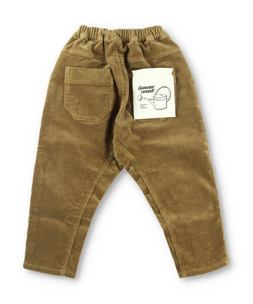 BRANSHES（ブランシェス）の「【ガーデナー】コーデュロイテーパードパンツ（その他パンツ・キッズ・アイボリー/チャコールグレー/キャメル・110/100/120/130/140/90/150）」の19枚目の写真