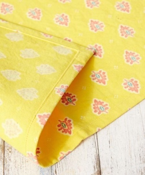 欧州航路(オウシュウコウロ)の「【欧州航路】ダジュールプレイスマット(ランチョンマット/テーブルウェア・レディース・ホワイト/イエロー/ネイビー・FREE)」の6枚目の写真