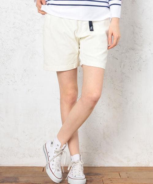 Gramicci（グラミチ）の「［別注 グラミチ］GRAMICCI GLR CORD ショートパンツ tvl101◆（その他パンツ・レディース・ホワイト/ダークグリーン/ネイビー・MEDIUM/SMALL）」の2枚目の写真