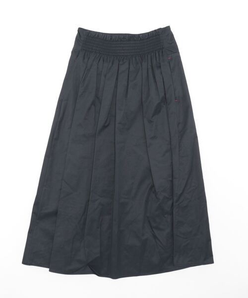 Q（キュー）の「ウエストマークフレアスカート（スカート・レディース・ベージュ/ネイビー・MEDIUM）」の3枚目の写真