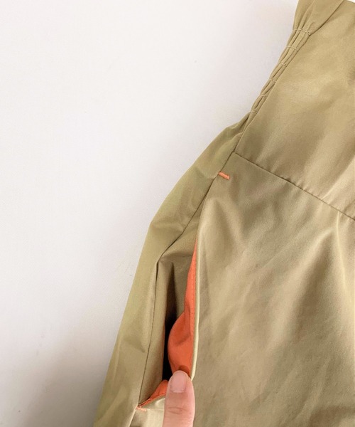 Q（キュー）の「ウエストマークフレアスカート（スカート・レディース・ベージュ/ネイビー・MEDIUM）」の10枚目の写真