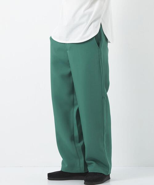green label relaxing（グリーンレーベルリラクシング）の「Morley ワイドストレート パンツ（その他パンツ・メンズ・ダークグレー/ケリー・L/S/M）」の2枚目の写真