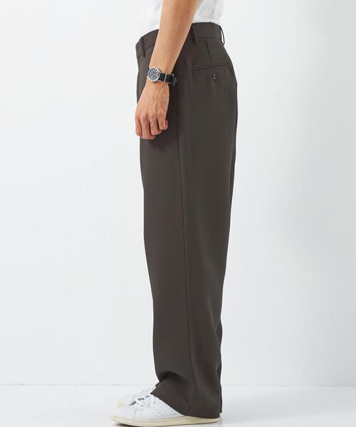 green label relaxing（グリーンレーベルリラクシング）の「Morley ワイドストレート パンツ（その他パンツ・メンズ・ダークグレー/ケリー・L/S/M）」の5枚目の写真