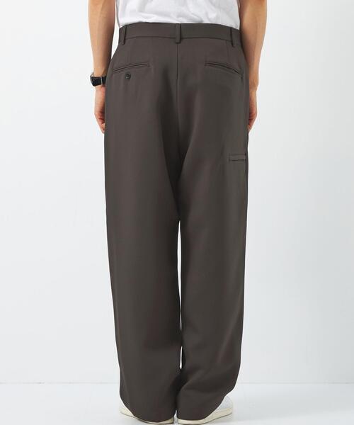 green label relaxing（グリーンレーベルリラクシング）の「Morley ワイドストレート パンツ（その他パンツ・メンズ・ダークグレー/ケリー・L/S/M）」の12枚目の写真
