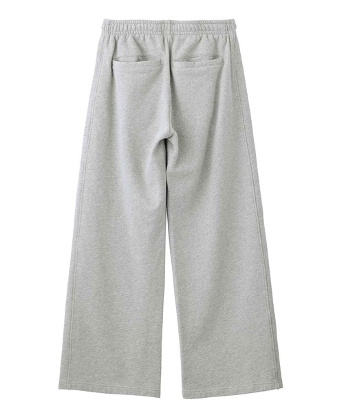 X-girl（エックスガール）の「WIDE LEG SWEAT PANTS（スウェットパンツ・レディース・ライトパープル/アッシュ/ブラック・S/M）」の5枚目の写真