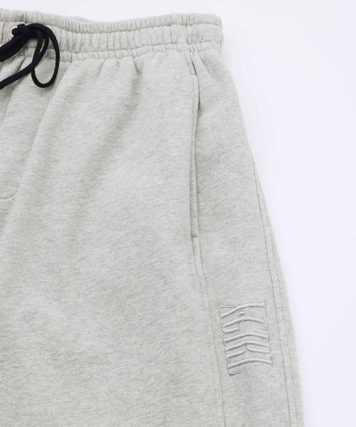 X-girl（エックスガール）の「WIDE LEG SWEAT PANTS（スウェットパンツ・レディース・ライトパープル/アッシュ/ブラック・S/M）」の7枚目の写真