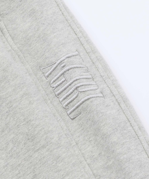 X-girl（エックスガール）の「WIDE LEG SWEAT PANTS（スウェットパンツ・レディース・ライトパープル/アッシュ/ブラック・S/M）」の8枚目の写真