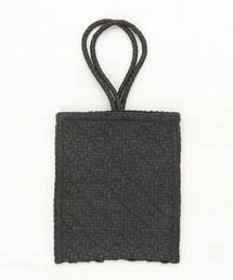 【Swaraj/スワラージ】手編みゴートレザーmini手提げ