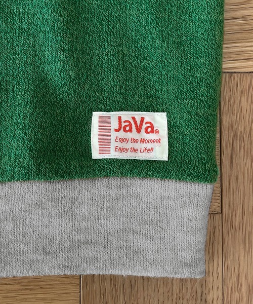 Java(ジャバ)の「《JaVaジャバ コラボ》夏のマストアイテム。レトロ配色リンガーTee(Tシャツ/カットソー・レディース・ブルー/オフホワイト/ブラック/アイボリー/イエロー/モカ/グリーン/ブラウン/レッド・LARGE/MEDIUM/SMALL/X-LARGE)」の19枚目の写真