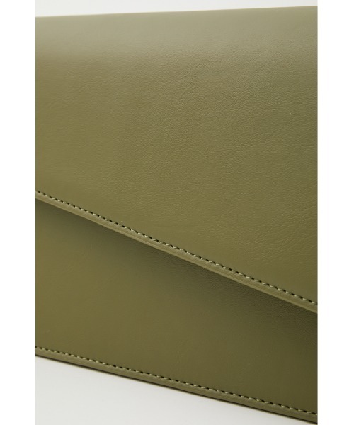 SLY（スライ）の「LIMITED ITEM 2WAY OBLONG BAG 2ウェイ オブロング バッグ（ショルダーバッグ・レディース・ブラック/カーキ・FREE）」の21枚目の写真