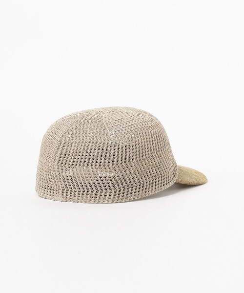 Ray BEAMS（レイビームス）の「Ray BEAMS / リビエラ キャップ（キャップ・レディース・ナチュラル/ブラック・ONE SIZE）」の3枚目の写真