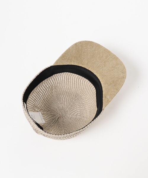 Ray BEAMS（レイビームス）の「Ray BEAMS / リビエラ キャップ（キャップ・レディース・ナチュラル/ブラック・ONE SIZE）」の6枚目の写真
