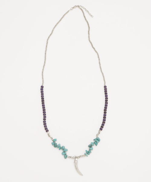 チャイハネ（チャイハネ）の「【チャイハネ】ターコファングMEN'Sネックレス（ネックレス・メンズ・シルバー/ゴールド・FREE）」の4枚目の写真