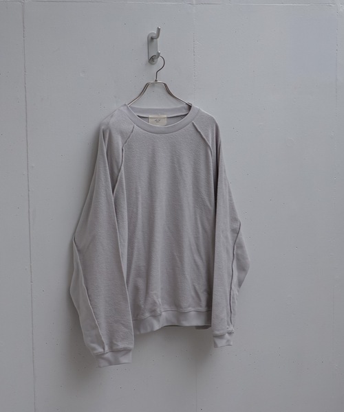 shiki tokyo（シキトウキョウ）の「Oversized Inside Out Sweat / オーバーサイズインサイドアウトスウェット（スウェット・メンズ・ライトグレー/カーキ/ネイビー・SMALL/MEDIUM/LARGE）」の18枚目の写真