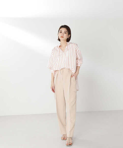 NATURAL BEAUTY BASIC(ナチュラルビューティーベーシック)の「【VERY掲載】ダブルクロスカーゴパンツ(カーゴパンツ・レディース・ベージュ/ライトグリーン/ピンク・SMALL/MEDIUM)」の10枚目の写真