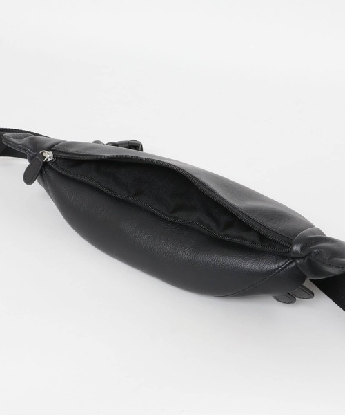 RODE SKO（ロデスコ）の「レザーボディバッグ（ボディバッグ/ウエストポーチ・メンズ・ブラック/グレー系その他・ONE）」の10枚目の写真