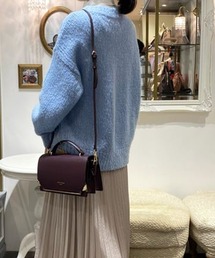 スクエアショルダーバッグ 横長サイズ
