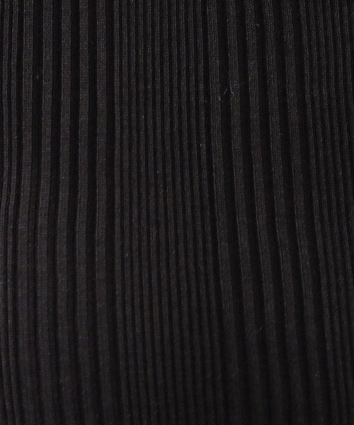 THE SHOP TK （ザ ショップ ティーケー ）の「◆【スッキリキレイ/洗える】コットンリブクルーTシャツ（Tシャツ/カットソー・レディース・ブラック/ライトベージュ/ホワイト系/ブラウン系・13/11/12）」の6枚目の写真