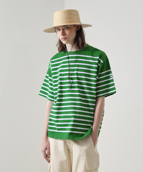 ABAHOUSE（アバハウス）の「【RUBEN/ルーベン】LONGBRIM BOATER HAT　/　ロングブリムハット（ハット・メンズ・ブラック/ベージュ・フリー）」の6枚目の写真