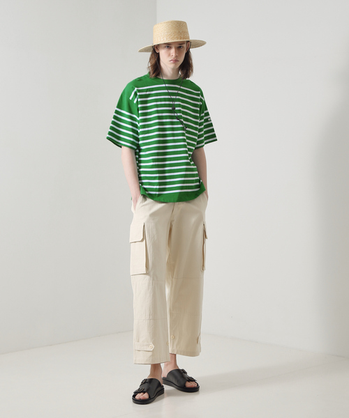 ABAHOUSE（アバハウス）の「【RUBEN/ルーベン】LONGBRIM BOATER HAT　/　ロングブリムハット（ハット・メンズ・ブラック/ベージュ・フリー）」の18枚目の写真