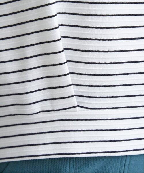 ikka（イッカ）の「リップル裾タックプルオーバー（Tシャツ/カットソー・レディース・ベージュ/オフホワイト/スカイブルー/イエロー・M/S/L）」の10枚目の写真