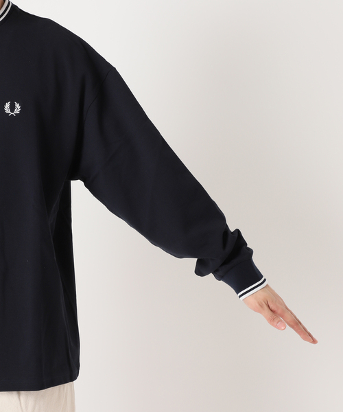 フレッドペリー FRED PERRY 別注 L/S ピケ Tシャツ Lサイズ セール】【FRED PERRY for JOURNAL STANDARD】別注 L/S ピケ T