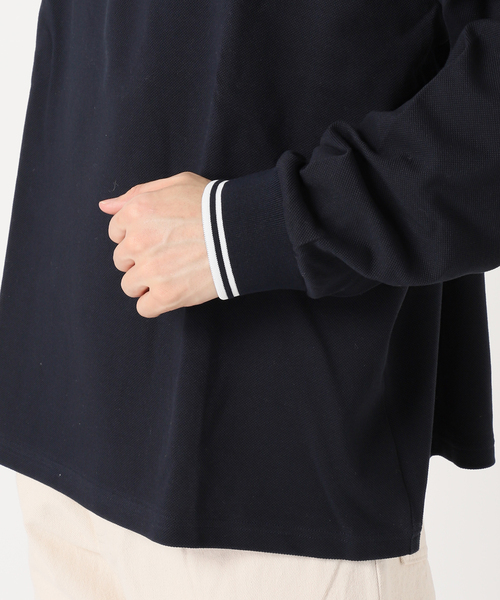 フレッドペリー FRED PERRY 別注 L/S ピケ Tシャツ Lサイズ セール】【FRED PERRY for JOURNAL STANDARD】別注 L/S ピケ T