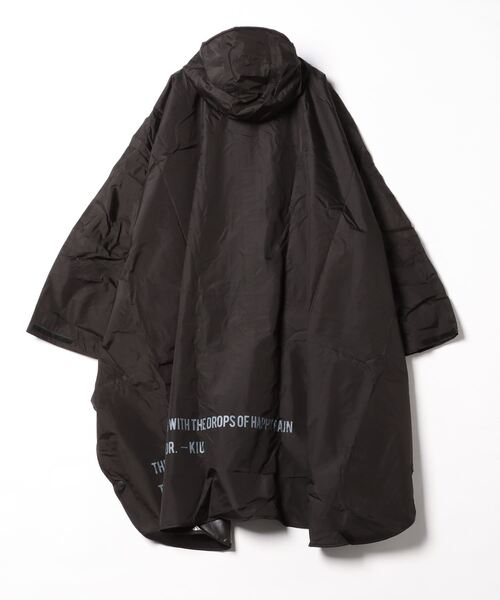 KiU(キウ)の「KIU(キウ) NEW STANDARD RAIN PONCHO K163-249(ポンチョ・レディース・ネイビー/ブラック・F)」の3枚目の写真
