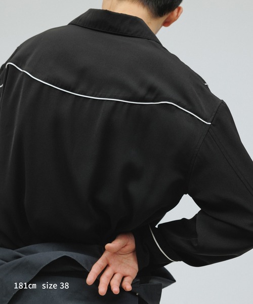 M TO R（ムウトアール）の「［BLOUSE］WESTERN MOOD SHIRTS（シャツ/ブラウス・レディース・ホワイト/ブラック・40/38）」の6枚目の写真