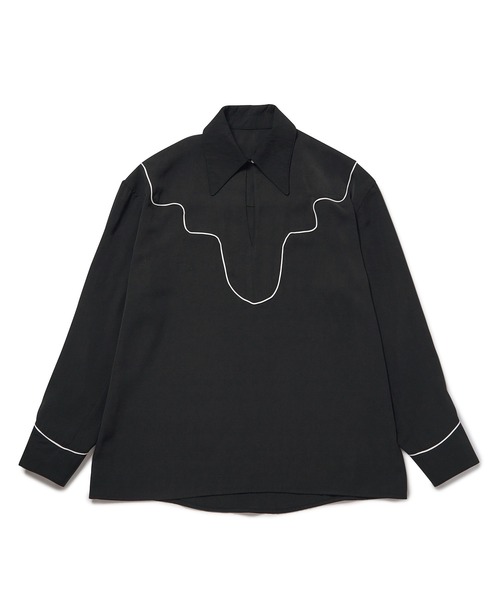 M TO R（ムウトアール）の「［BLOUSE］WESTERN MOOD SHIRTS（シャツ/ブラウス・レディース・ホワイト/ブラック・40/38）」の15枚目の写真