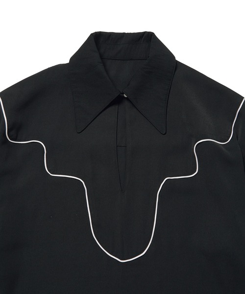 M TO R（ムウトアール）の「［BLOUSE］WESTERN MOOD SHIRTS（シャツ/ブラウス・レディース・ホワイト/ブラック・40/38）」の13枚目の写真