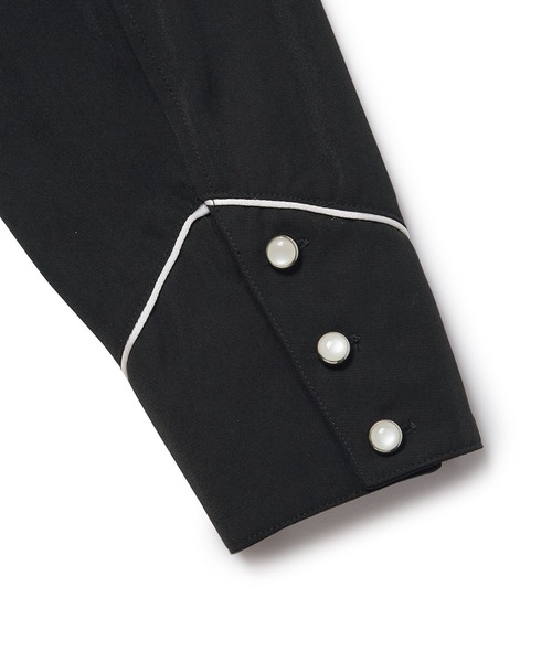 M TO R（ムウトアール）の「［BLOUSE］WESTERN MOOD SHIRTS（シャツ/ブラウス・レディース・ホワイト/ブラック・40/38）」の19枚目の写真