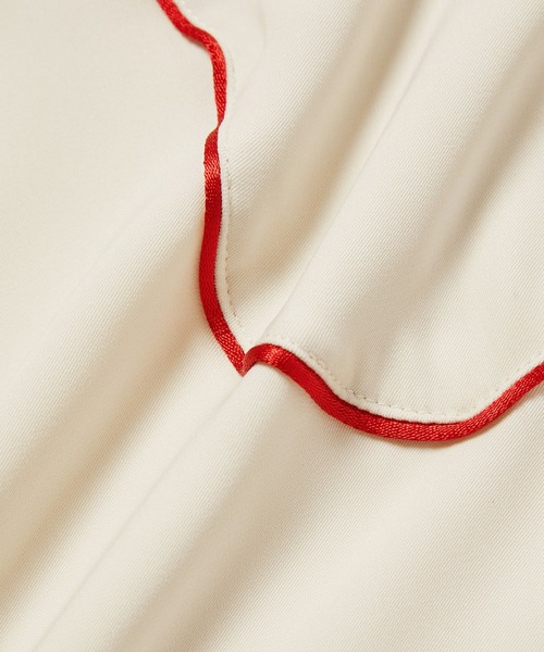 M TO R（ムウトアール）の「［BLOUSE］WESTERN MOOD SHIRTS（シャツ/ブラウス・レディース・ホワイト/ブラック・40/38）」の8枚目の写真